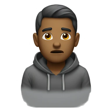 Confused thoughts  sticker