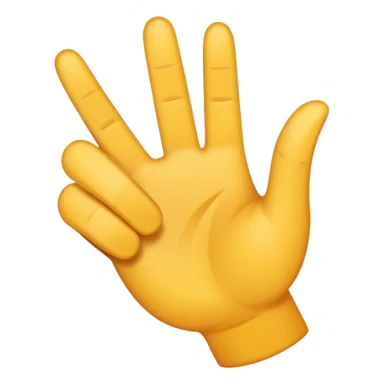 Make an emoji that’s politely making a “no thanks” gesture like refusing a food or drink or something sticker