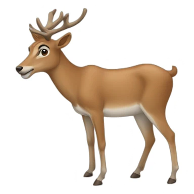 Renne marocaine sticker