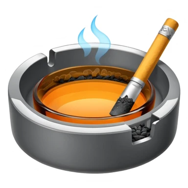 ashtray
 sticker