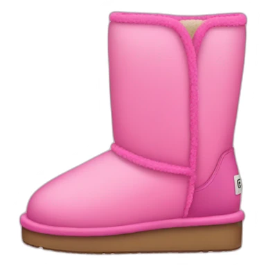 pink ugg boots sticker