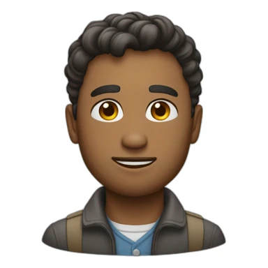 un homme qui est fou amoureux sticker