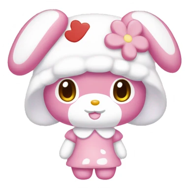 my melody sanrio sticker