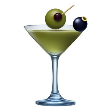 Dirty martini with bleu cheese olives sticker