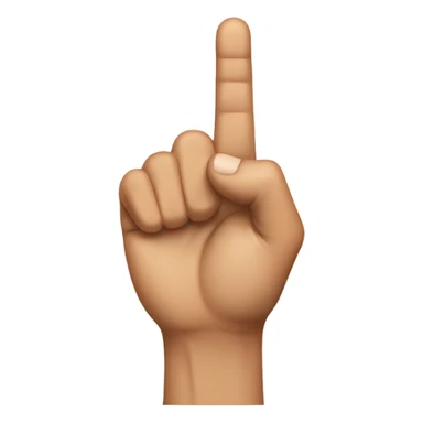 Two finger guns pointing up like Texas tech’s handsign sticker