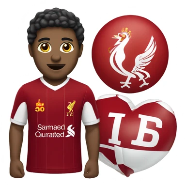 Liverpool football club sticker