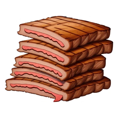 Brisket sticker