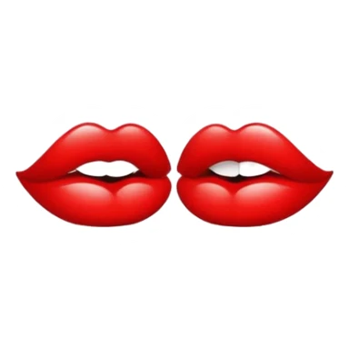 Kisses sticker