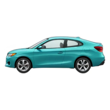 Logo Kryli avec le point sur le i en voiture sticker