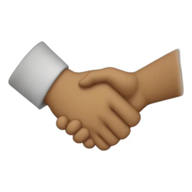 shake hand with SSG text sticker