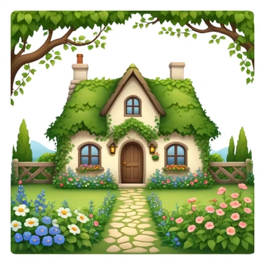 cottage core sticker