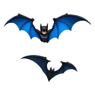 Nightwing bat sticker
