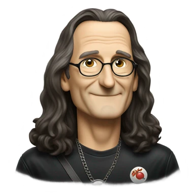 Geddy Lee sticker