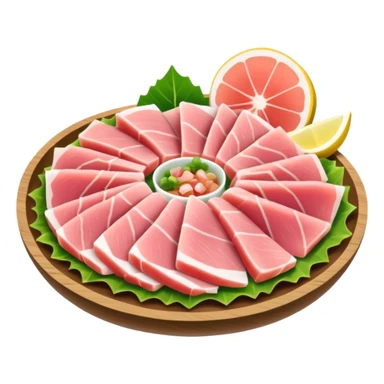 light pink sashimi  sticker