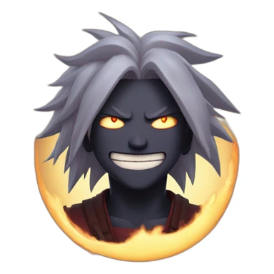 Madara with demon smile sticker