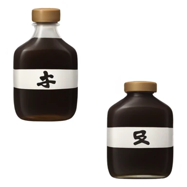 One soy sauce sticker