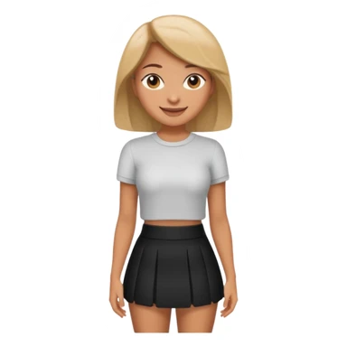 Sexy Mini skirt sticker