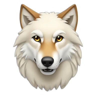 therian wolf sticker