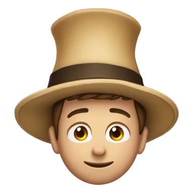 Can you put a very small hat on my fiend Andrew sticker