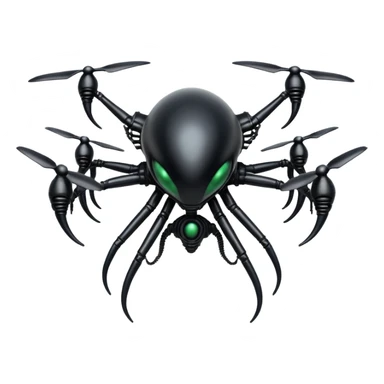 xenomorph alien drone from the alien movie sticker