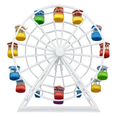 Ferris wheel sticker