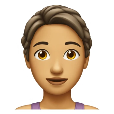 Chica de piel clara  sticker