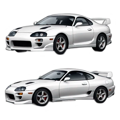 Toyota supra mk4 sticker