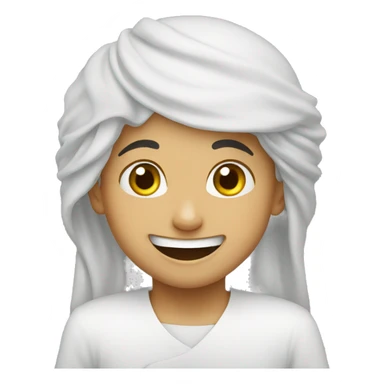 saudi arabian Laughing kid sticker