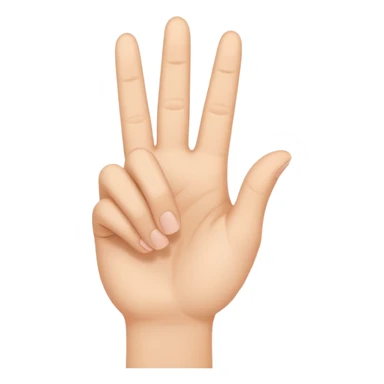 Yvl hand sign sticker