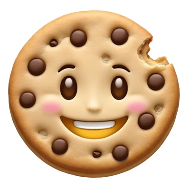 Un emoji qui croque sticker