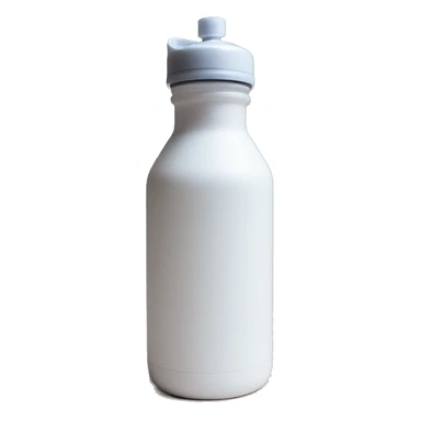 a cute muji water bottle sticker