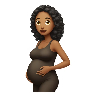 pregnant with triplets sticker