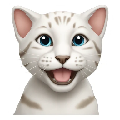 котики, котята, единороги, мармеладки, бантики белые sticker