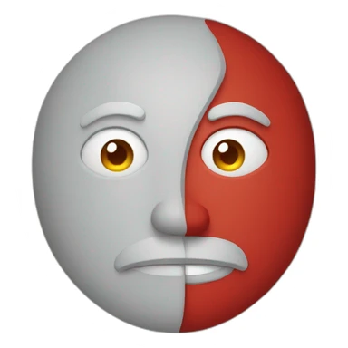red man sticker