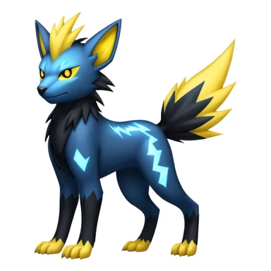 Manectric-Luxray-hybrid-creature sticker