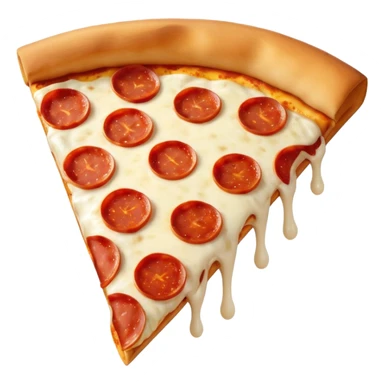 Cheesy cheesy Pizza slice sticker