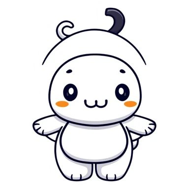 Sprunki character, cute and fun cartoon character sticker