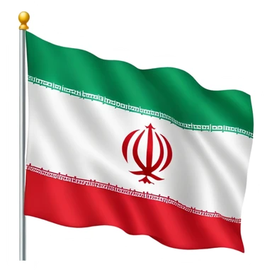 Iran real flag sticker