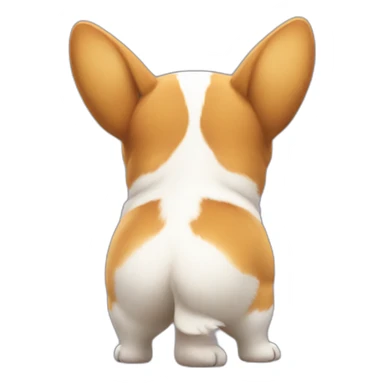 corgi butt sticker