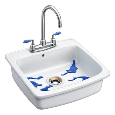 throw the kitchen sink out a windo sticker