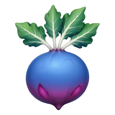 blue radish sticker