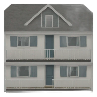 Trailer house exterior structure sticker