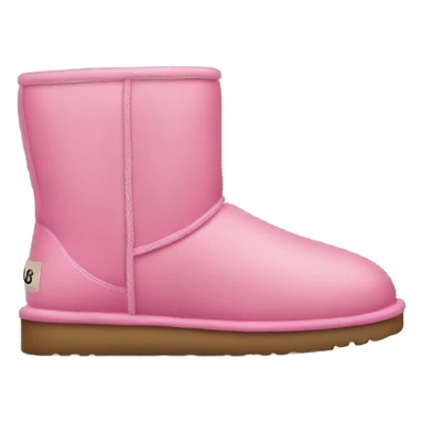Pink uggs sticker
