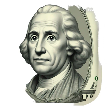 Dólar money sticker