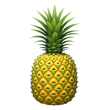 upside down pineapple sticker