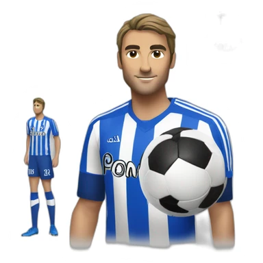 Real Sociedad San Sebastian soccer player sticker