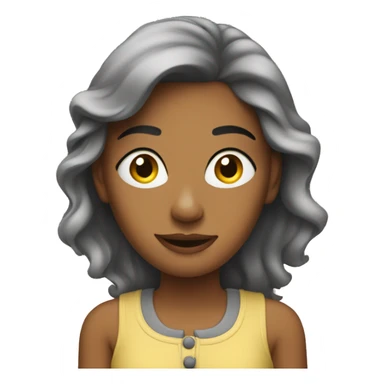 Femme dans maison  sticker