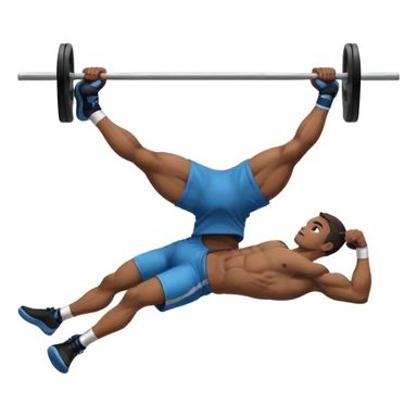 Calisthenics front lever sticker