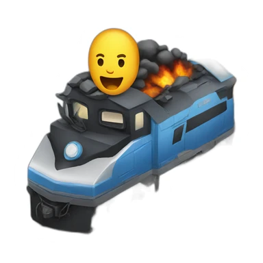train-accident sticker