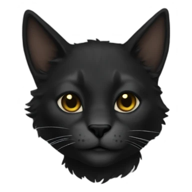 black fur tabaxi sticker